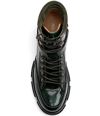Marc Nolan Men's Atlas Patent Leather Strap Boots