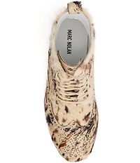 Marc Nolan Men's Belmont Appaloosa Brogue Wingtip Combat Boots
