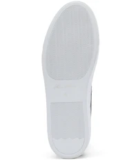 Marc Nolan Men's Boardwalk Leather Horse Bit Buckle Slip On Sneakers