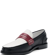 Marc Nolan Men's Calum Leather Penny Loafers