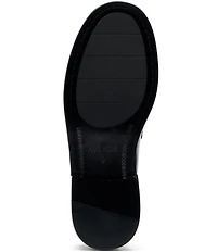 Marc Nolan Men's Calum Patent Leather and Mesh Penny Loafers