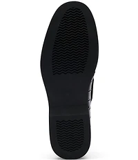 Marc Nolan Men's Capri Croco Embossed Leather Boat Shoes