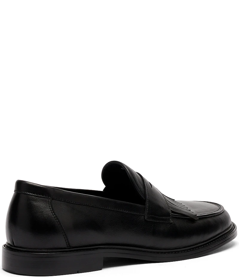 Marc Nolan Men's Clint Calf Leather Kiltie Penny Loafers