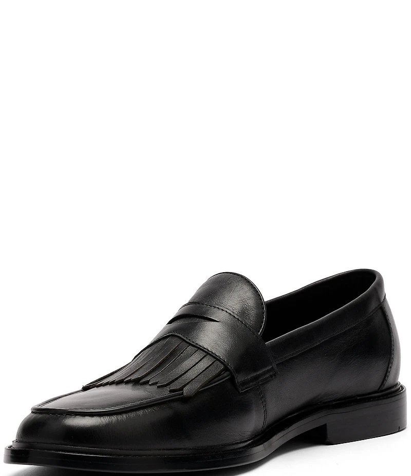 Marc Nolan Men's Clint Calf Leather Kiltie Penny Loafers