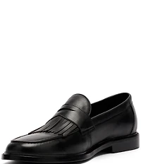 Marc Nolan Men's Clint Calf Leather Kiltie Penny Loafers