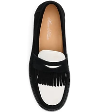 Marc Nolan Men's Clint Suede Kiltie Loafers