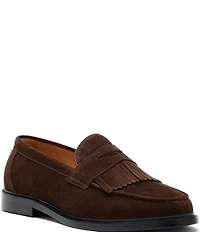 Marc Nolan Men's Clint Suede Kiltie Penny Loafers