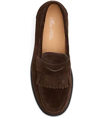 Marc Nolan Men's Clint Suede Kiltie Penny Loafers
