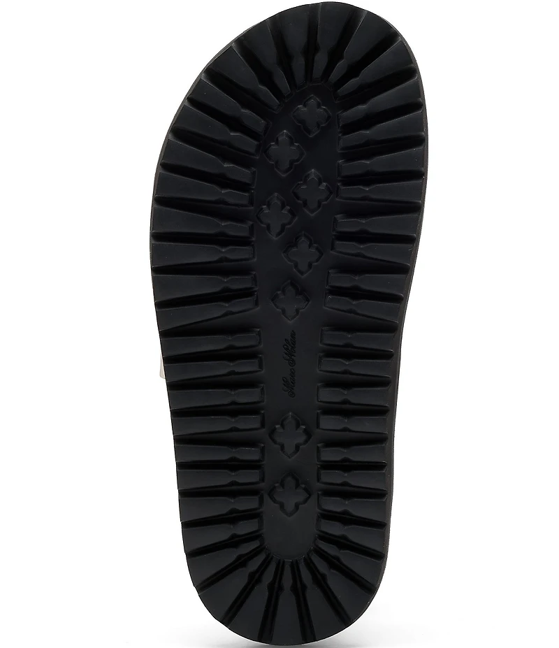 Marc Nolan Men's Shiloh Cow Print Buckle Hardware Clog