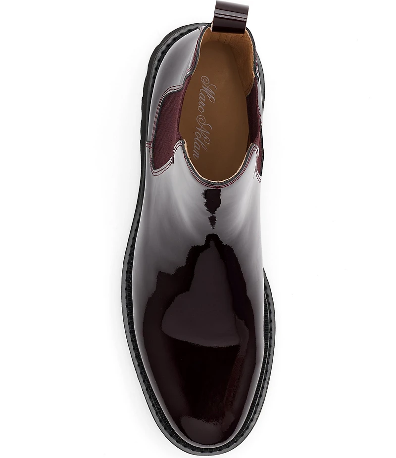 Marc Nolan Men's Dax Patent Leather Chelsea Boots