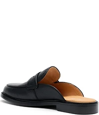 Marc Nolan Men's Del Mar Pebble Leather Penny Loafer Mules