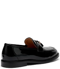 Marc Nolan Men's Denzel Patent Leather Embossed Accent Tassel Loafer