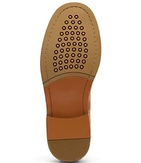 Marc Nolan Men's Denzel Embossed Sheepskin Suede Tassel Loafers