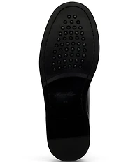 Marc Nolan Men's Denzel Calf Leather Emboosed Accent Tassel Loafers