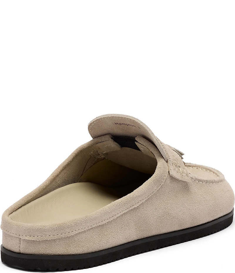 Marc Nolan Men's Hampton Suede Kiltie Tassel Mules