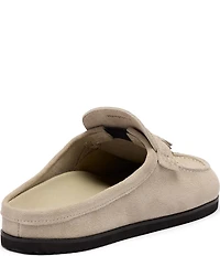 Marc Nolan Men's Hampton Suede Kiltie Tassel Mules