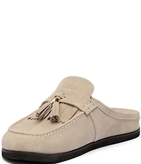 Marc Nolan Men's Hampton Suede Kiltie Tassel Mules