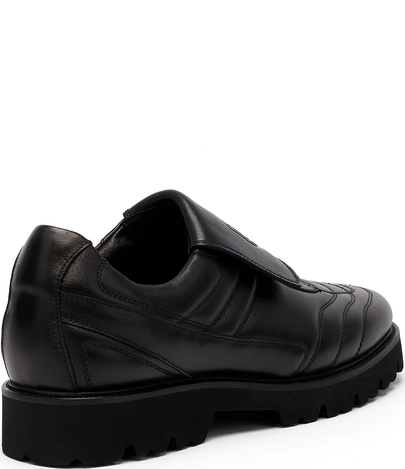 Marc Nolan Men's Johan Leather Lug Soccer Derby Sneakers