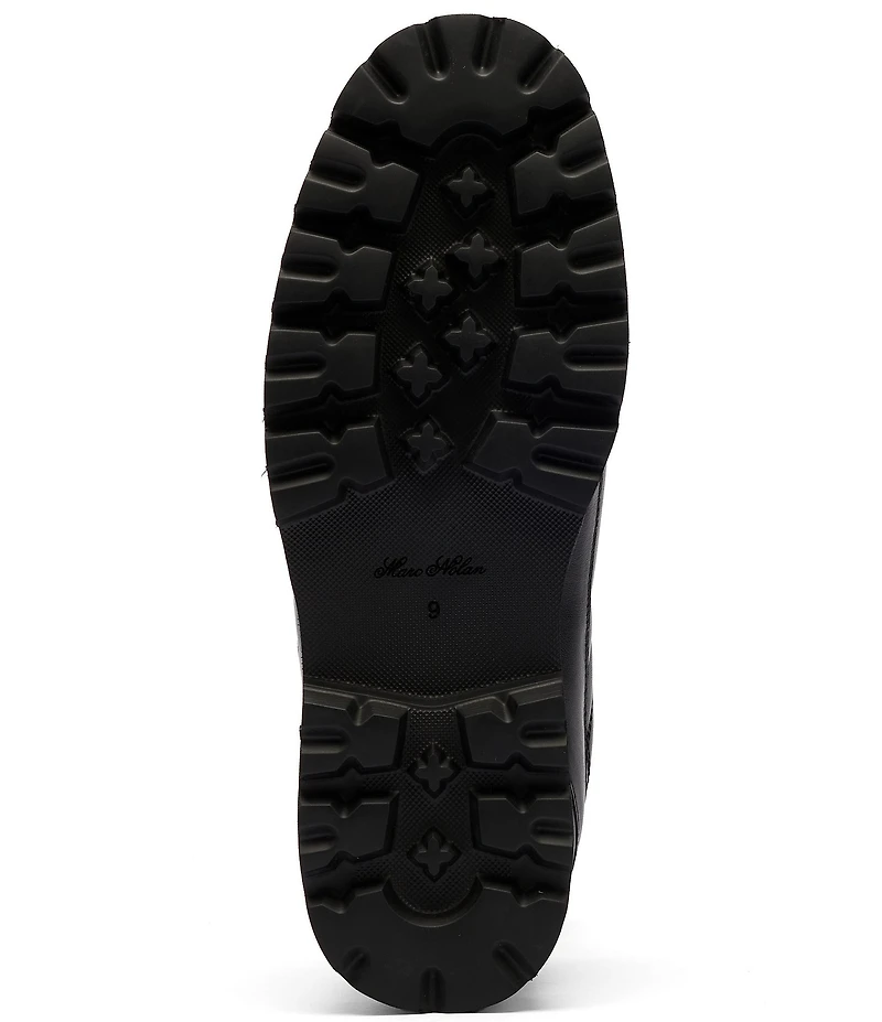 Marc Nolan Men's Johan Leather Lug Soccer Derby Sneakers