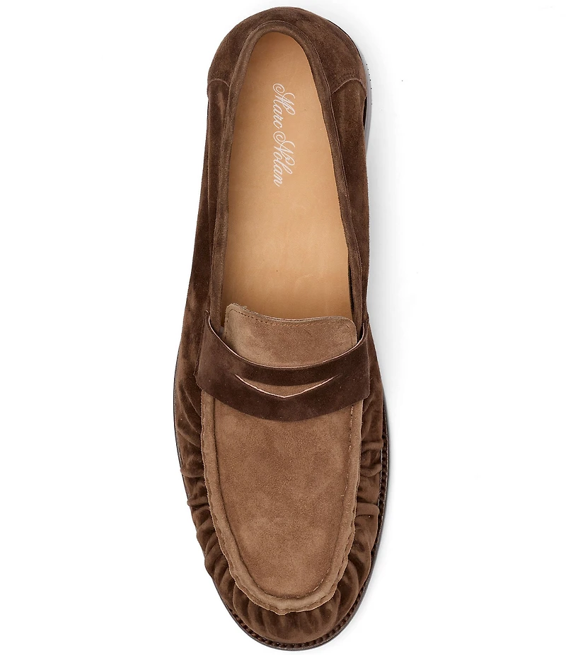 Marc Nolan Men's Kennedy Pleated Penny Loafers