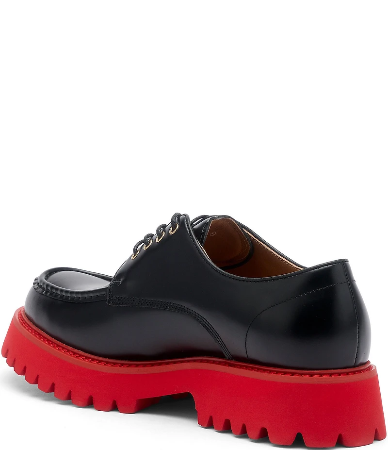 Marc Nolan Men's Luca Leather Lug Derby Oxfords