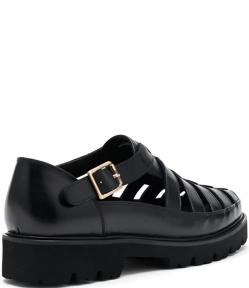 Marc Nolan Men's Magellan Leather Fisherman Sandals
