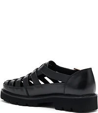 Marc Nolan Men's Magellan Leather Fisherman Sandals