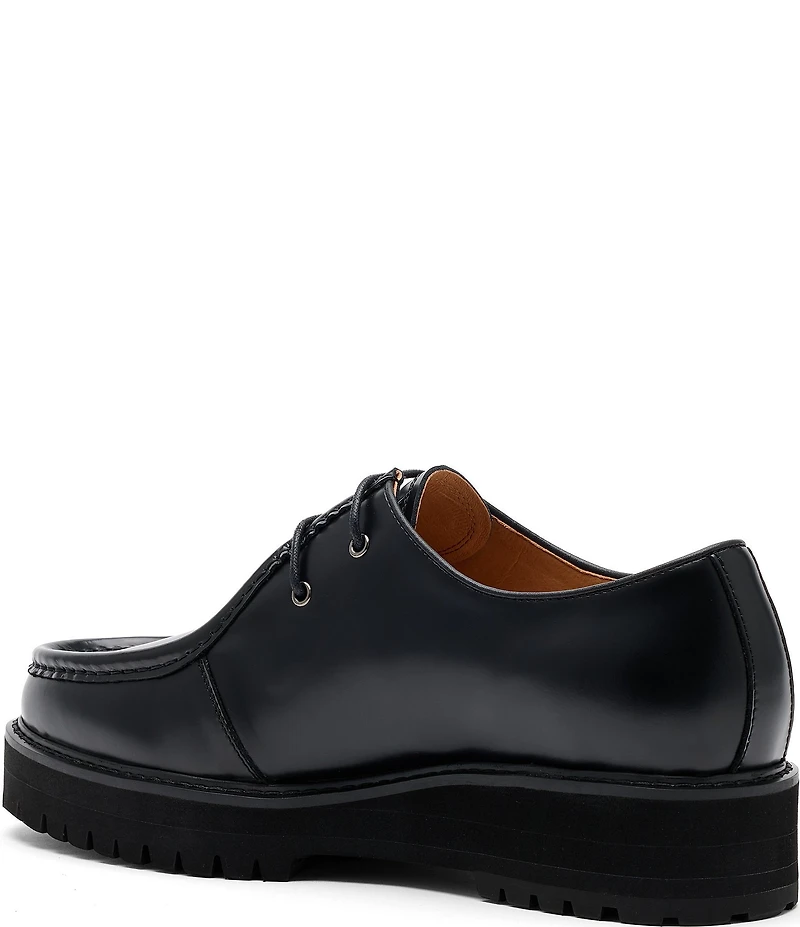Marc Nolan Men's Montana Leather Moc Toe Derby Oxfords