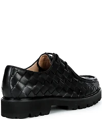 Marc Nolan Men's Montana Woven Moc Toe Derby Oxfords