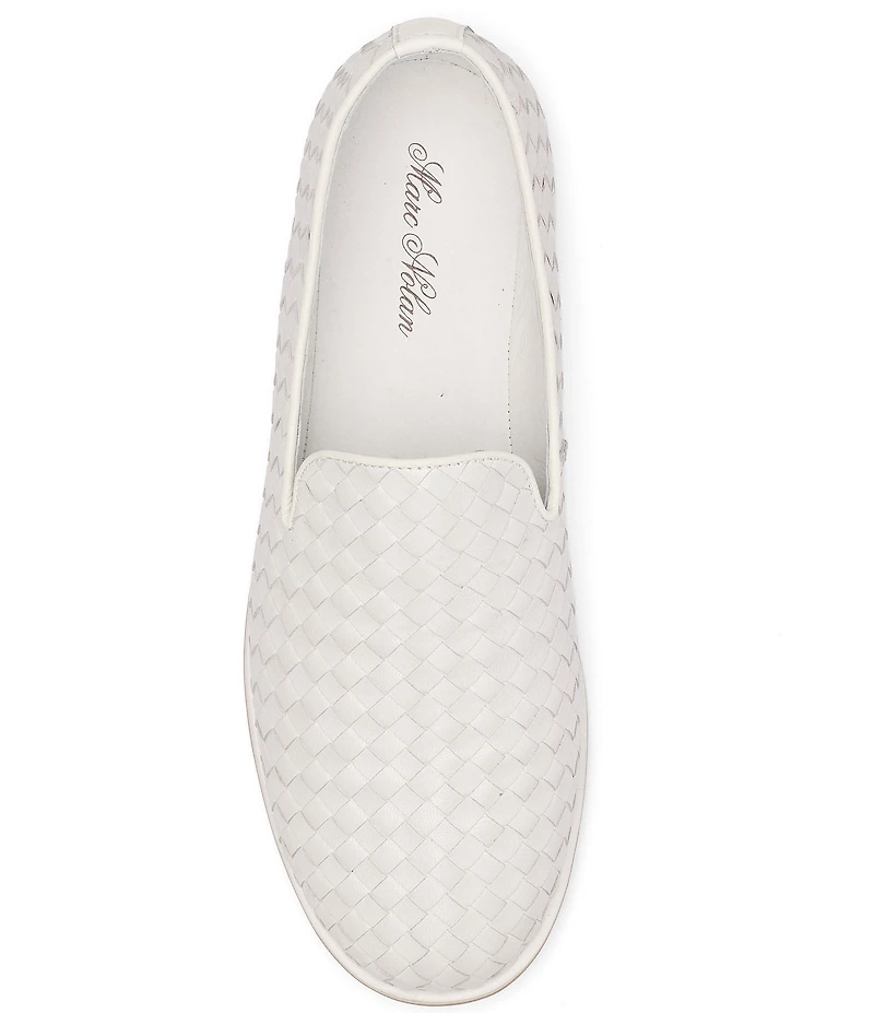 Marc Nolan Men's Portofino Woven Venetian Loafers