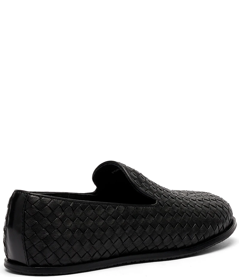 Marc Nolan Men's Portofino Woven Venetian Loafers