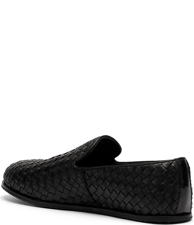 Marc Nolan Men's Portofino Woven Venetian Loafers