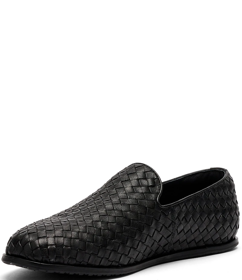 Marc Nolan Men's Portofino Woven Venetian Loafers