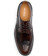 Marc Nolan Men's Ronan Patent Leather Lug Wingtip Oxfords