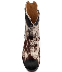 Marc Nolan Men's Sawyer Cow Print Pony Hair Cowboy Boots