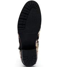 Marc Nolan Men's Sawyer Cow Print Pony Hair Cowboy Boots