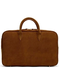 Marc Nolan Men's Suede Briefcase Duffle Bag