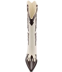 Marc Nolan Women's Belle Flame Leather Knee High Boots