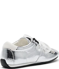 Marc Nolan Women's Colette Metallic Leather Two Tone Lace Up Sneakers