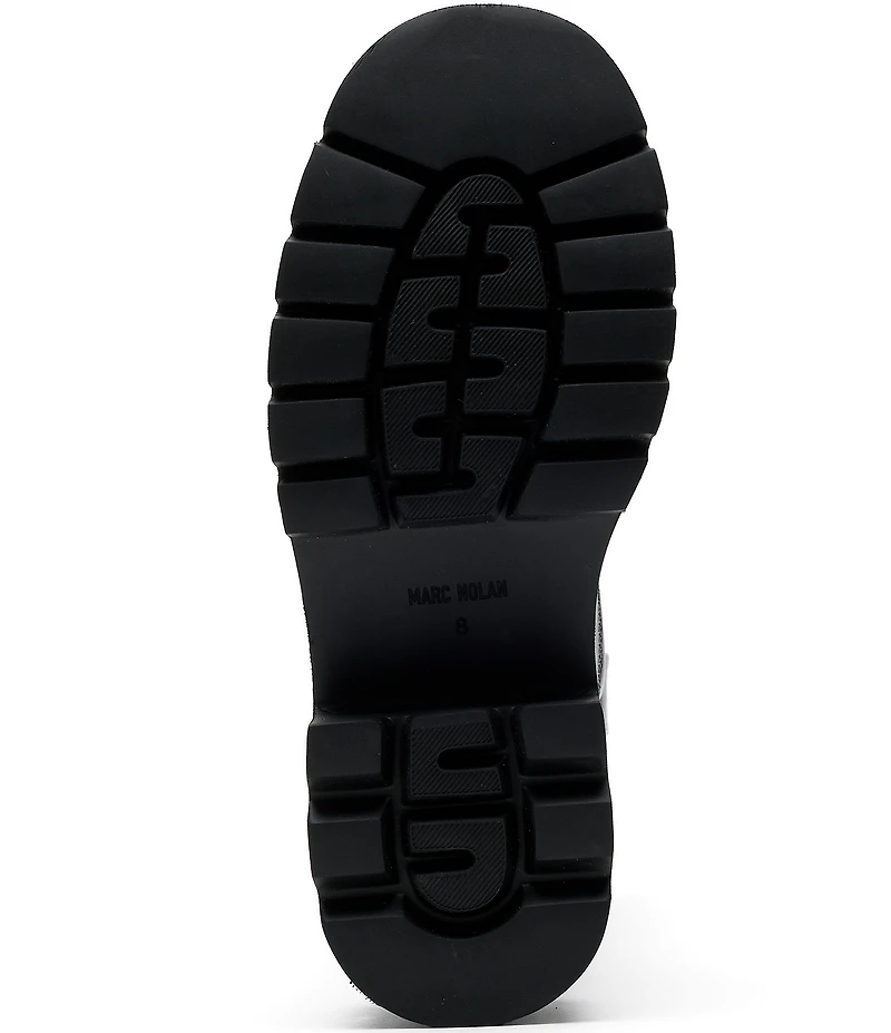 Marc Nolan Women's Daisy Leather Lug Sole Tall Western Boots