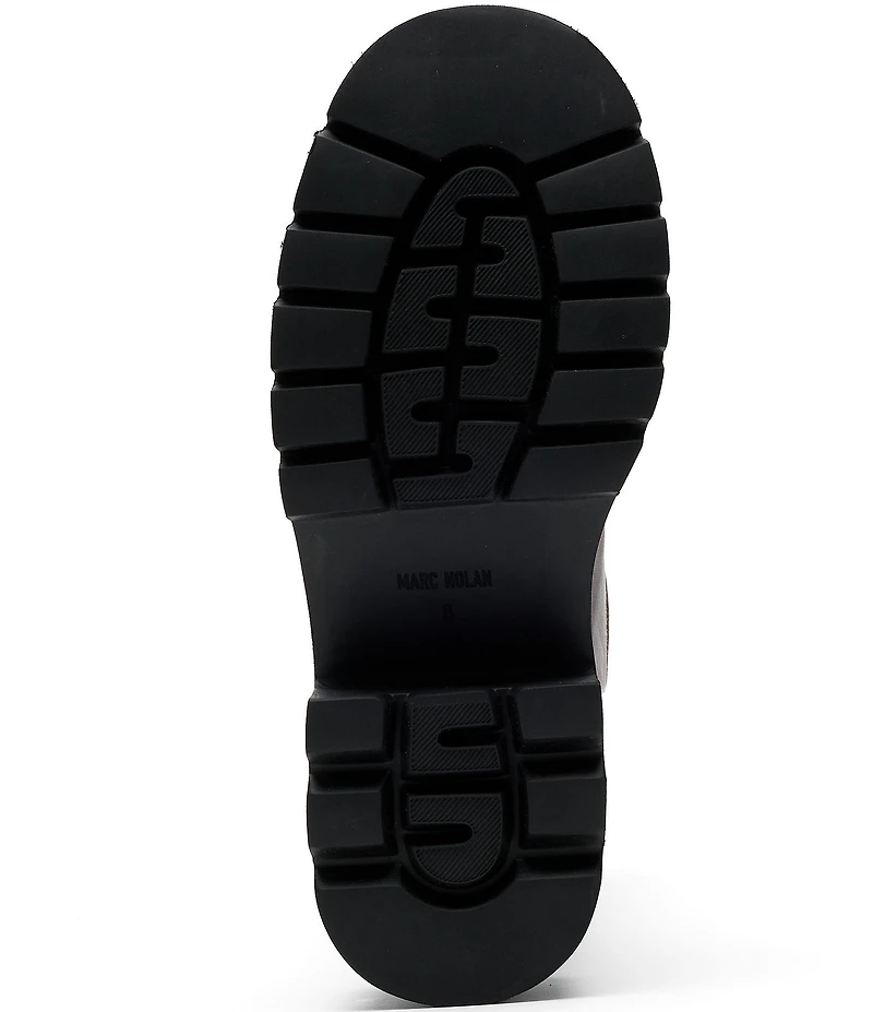 Marc Nolan Women's Daisy Leather Lug Sole Tall Western Boots