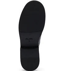 Marc Nolan Women's Demi Croco Leather Block Heel Oxfords