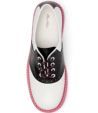 Marc Nolan Women's Demi Leather Block Heel Oxfords