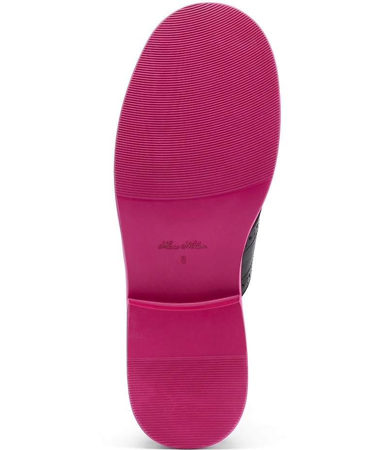 Marc Nolan Women's Demi Leather Block Heel Oxfords