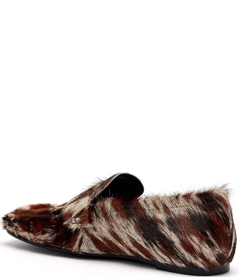 Marc Nolan Women's Jane Dark Horse Pony Hair Flats