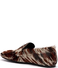 Marc Nolan Women's Jane Dark Horse Pony Hair Flats