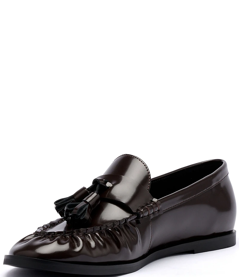 Marc Nolan Women's Morgan Patent Leather Tassel Loafers