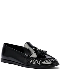 Marc Nolan Women's Morgan Patent Leather Tassel Loafers