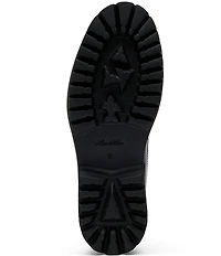 Marc Nolan Women's Ms. Adler Patent Leather and Mesh Lug Penny Loafers