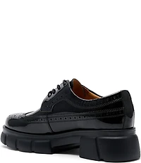 Marc Nolan Women's Ms. Alexander Patent Leather Wingtip Lug Oxfords